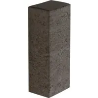 DIEPHAUS Rechteck-Palisade 12/16,5/40 cm (Anthrazit) 0.4 m
