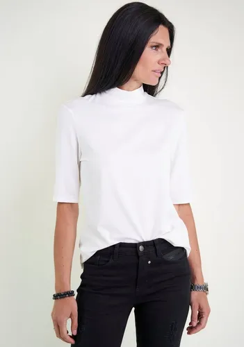 Seidel Moden Stehkragenshirt - Hüftlanger Schnitt, MADE IN GERMANY - Rundhalsshirt aus elastischem Jersey, ideal für einen lässigen Look. Hochwertig verarbeitet in Deutschland und figurumspielend geschnitten, sorgt es für optimalen Tragekomfort.