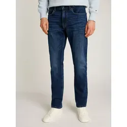 Straight-Jeans TOMMY HILFIGER "CORE DENTON" Herren - Herren-Straight-Jeans in dunkelblau von Tommy Hilfiger, ideal für lässige Freizeit-Outfits. Langlebig dank hochwertiger Denim-Qualität und bequemer straight fit Passform.