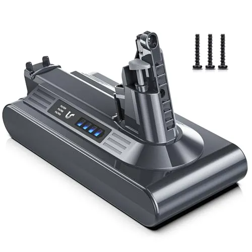 6500mAh V10 Akku, Keenstone 25.2V Ersatzakku für Dyson V10 Animal V10 Absolute V10 Motörhead V10 Fluffy V10 Total Clean SV12 Staubsauger