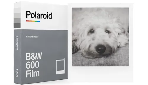 Polaroid B&W 600 Sofortbildfilm für Vintage- und i-Type Kameras - Fotofilme für Vintage- und i-Type Kameras, entwickelt für beeindruckende Schwarz-Weiß-Fotos mit nostalgischem Flair.