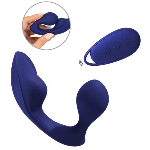 Panty Vibrator Sexspielzeug Klitoris Auflegevibrator mit Vibro Anal-Plug Damen