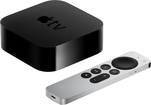 Apple TV HD 32GB - Media Player mit Full HD Auflösung, A8 Chip für flüssige Performance und Zugriff auf eine Vielzahl von Streamingdiensten wie Apple TV+, Netflix und mehr.