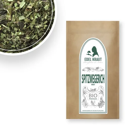 100g BIO Spitzwegerich Tee | Spitzwegerichkraut | EDEL KRAUT