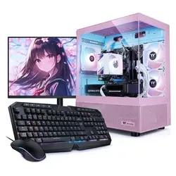 Kiebel Zindarella V Gaming-PC-Komplettsystem - PC-Komplettsystem mit AMD Ryzen 7 5700X und RTX 5060, inklusive 27" Monitor und RGB-Beleuchtung für ein einzigartiges Gaming-Erlebnis in FullHD und WQHD.