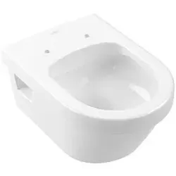 Villeroy Boch Architectura Wand WC 5684R001 - spülrandloser Tiefspüler in Weiß, hygienisch und leicht zu reinigen mit modernem Design und Wassersparsystem