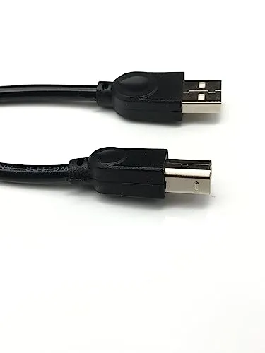 T-ProTek USB Kabel Drucker Druckerkabel Scanner Anschluss kompatibel für Canon PIXMA i6500, TR4551, MX230