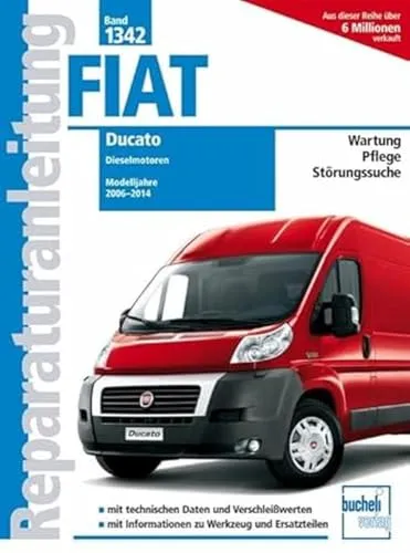 Fiat Ducato Typ 250 Reparaturanleitungen - Umfassende Reparaturanleitungen für 2,2l, 2,3l und 3,0l Dieselmotoren, ideal für DIY-Enthusiasten und Werkstätten, die Modelle von 2006-2014 warten.