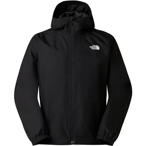 The North Face Herren Quest Mono Jacke XXL in Schwarz - Wasserdichte und atmungsaktive Jacke, ideal für Alltag und Outdoor-Aktivitäten, bietet Schutz bei jedem Wetter.