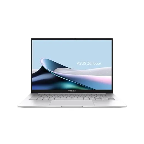 ASUS Zenbook 14 | Foggy Silver | 14" WQXGA+ OLED | Core Ultra 9 285H | RAM: 32GB (DDR5) | SSD: 500GB | beleuchtete Tastatur | Windows 11 Pro | Office 2024 Pro #mit Notebooktasche