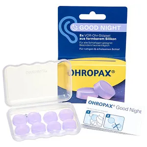 Ohropax Good Night Silikon Vor-ohr Stöpsel 8 St