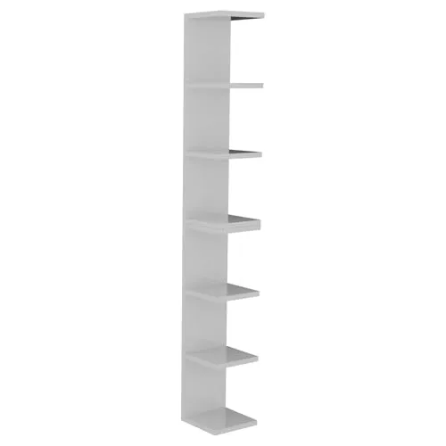 Aileenstore Wandregal DIVA, schwebendes Design 25x185 cm - Wandregal DIVA, modernes und elegantes Design in Weiß, ideal zur platzsparenden Aufbewahrung und Dekoration in jedem Raum.