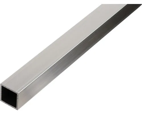Vierkantrohr Alu natur 15x15x1 mm, 1 m