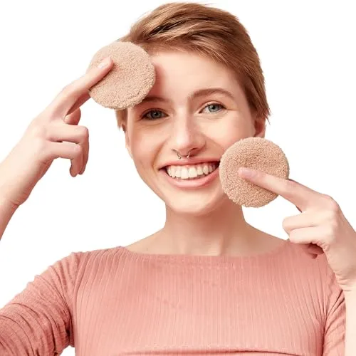 Glov Reinigungspads Gesicht Wiederverwendbare für Alle Waschbare Mikrofaser Pads für Sanfte und Effektive Gesichtsreinigung - Nachhaltige Abschminkpads für jeden Hauttyp