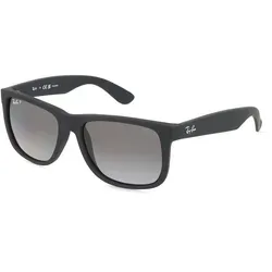 Ray-Ban RB 4165 JUSTIN Herren-Sonnenbrille - Sportbrillen mit polarisierenden Gläsern für klarere Sicht und besseren Blendschutz, ideal für Outdoor-Aktivitäten.