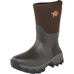 Gateway1 Herren Woodwalker 12" Jagdstiefel, Braun (Dark Brown 1047) - 42 EU - Herren-Stiefel aus hochwertigem Leder, ideal für Jagd und Outdoor-Aktivitäten, mit robustem Design und optimalem Tragekomfort.