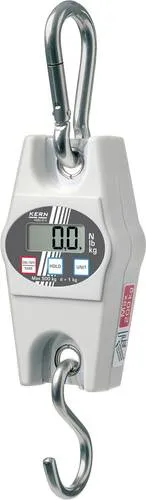 KERN Hängewaage HCB 200K100 - Lehrmaterialien Maßstäbe & Waagen – Perfekt für Kontrollwiegungen bis 200 kg mit Hold-Funktion für einfaches Ablesen, ideal für Gewerbe und Privatgebrauch.