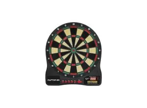 Carromco Dartscheibe RAPTOR-301: Elektronisch für 1-8 Spieler - Elektronische Dartboards mit 32 Spielen und 570 Variationen, ideal für Anfänger und Fortgeschrittene. Perfekte Sensoren für präzise Treffer und ein klassisches Design sorgen für Spielspaß!