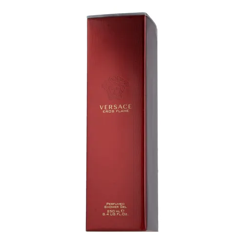 Versace Eros Flame Shower Gel 250 ml - Luxuriöses Duschgel für ein erfrischendes Duscherlebnis, inspiriert von der Leidenschaft und Intensität von Eros, ideal für die Körperpflege.