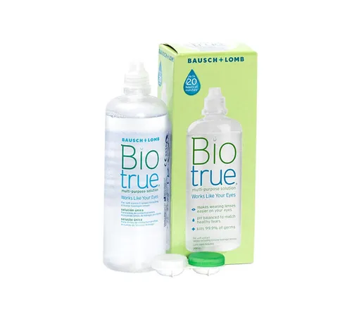 Biotrue All in One Lösung 300 ml - Sonstige Massagegeräte für optimale Kontaktlinsenpflege, bietet bis zu 20 Stunden Tragekomfort und enthält Hyaluronsäure für feuchte und angenehme Augen.