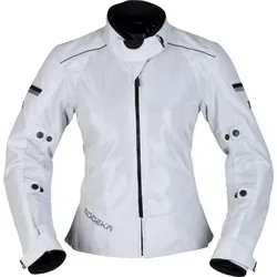 Modeka Veo Air Damen Motorrad Textiljacke Größe 44 - Motorradjacke aus 500 D Polyester mit AirFlow-Mesh-Einsätzen für optimale Belüftung und Sicherheit an Sturzstellen.