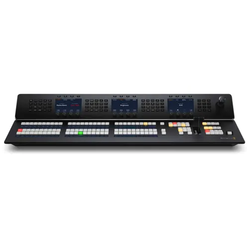 Blackmagic ATEM 1 M/E Advanced Panel 30 - Professionelles Bedienpult für Live-Produktionen, bietet intuitive Steuerung und hohe Flexibilität für TV-Tuner & Videoaufnahmegeräte.