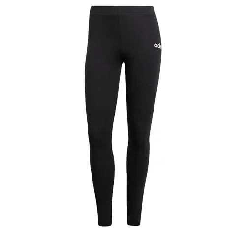 ADIDAS Damen Tight Essentials Linear Cotton - Leggings & Tights mit hohem Bund, aus hochwertiger Baumwolle für optimalen Komfort und Bewegungsfreiheit – ideal für aktive Tage und entspannte Abende.