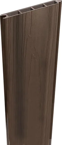 Einzelprofil GroJa Flex 180 x 15 cm Walnuss - Langlebig und Flexibel - Sichtschutz: Das Einzelprofil GroJa Flex in Walnuss bietet hohe Stabilität und Anpassungsfähigkeit für Deinen Zaun, ideal für individuelle Gestaltung und natürliche Integration.