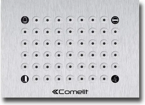 Comelit 1250XA Adapterplatte - Adapterplatte für die Renovierung bestehender Briefkastenanlagen, ermöglicht die Integration eines Comelit Sprechgitters für Lautsprechereinheiten, ideal für moderne Anpassungen.