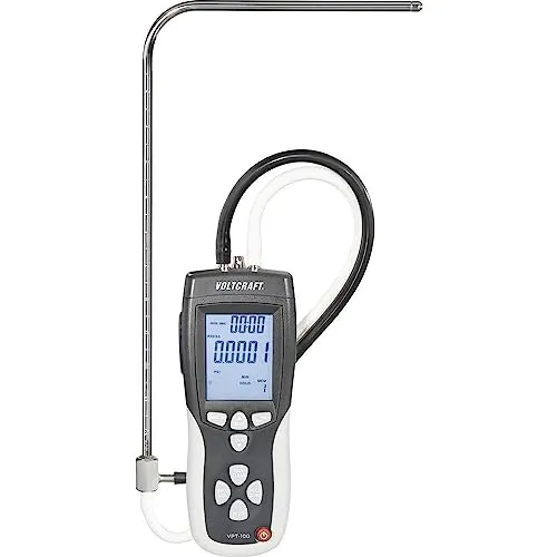VOLTCRAFT VPT-100 Anemometer 5 bis 80 m/s - Gasmelder: Präzises Anemometer zur Messung von Windgeschwindigkeiten von 5 bis 80 m/s, ideal für professionelle Anwendungen und präzise Luftstromanalysen.