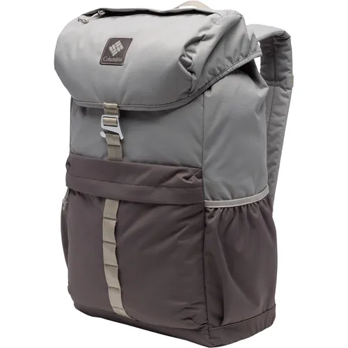 Columbia Unisex Trail Traveler 2 28L Rucksack - Flint Grey/Iron/Dark Stone - Vielseitiger 28L Rucksack mit Omni-Shield für Wasserabweisung. Gepolsterte Rückseite und zahlreiche Fächer für optimalen Komfort und Organisation beim Reisen.