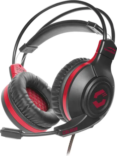 SPEEDLINK CELSOR Gaming Headset - Stereo-Sound für PC, flexibler Kopfbügel und multifunktionaler Mikrofonarm für optimale Anpassung