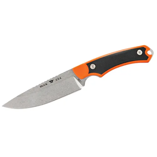 Buck Knives Alpha Guide Taschenmesser Orange/Schwarz 663ORS - Hochwertiges Jagdmesser mit S35VN-Stahl für langlebige Schärfe und präzises Schneiden. Ergonomischer Griff für sicheren Halt, ideal für Outdoor-Aktivitäten.