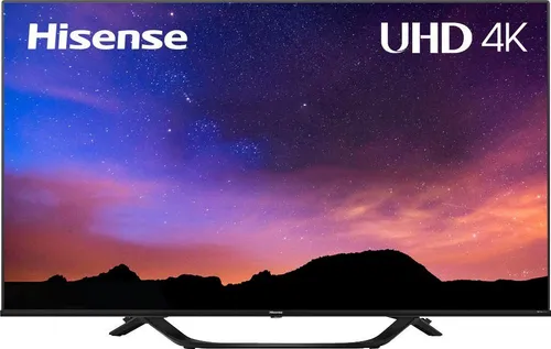 Hisense 50A66H - 50 Zoll 4K Smart-TV mit Dolby Audio - Fernseher mit 50 Zoll und 4K Ultra HD, ideal für Gamer dank Game Mode und UHD AI Upscaler für optimierte Bildqualität.