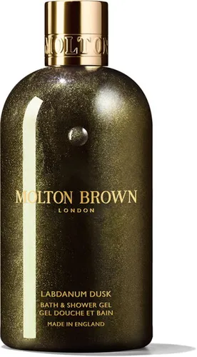 Molton-Brown Labdanum Dusk Bath & Shower Gel 300 ml - Luxuriöses Dusch- & Badegel mit sinnlichem Labdanum-Duft, vereint Hautpflege und ein verwöhnendes Duscherlebnis für ein geschmeidiges Hautgefühl.