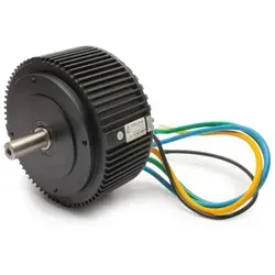 BLDC Motor 5kW - Luftgekühlter Brushless-DC Motor 72V - Motorradreifen und mehr: Leistungsstarker 5kW Motor mit effizienter Luftkühlung, ideal für leistungsstarke Anwendungen und hohe Effizienz.
