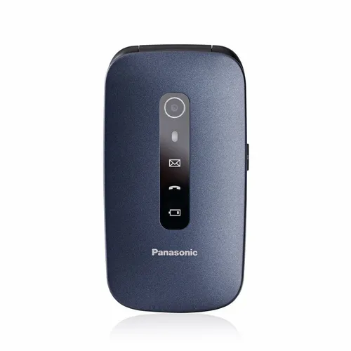 Panasonic KX-TU550EXC - 4G Senioren Clamshell Handy, großes 2,8 Zoll Display, stoßfest und mit 300 Stunden Standby-Zeit