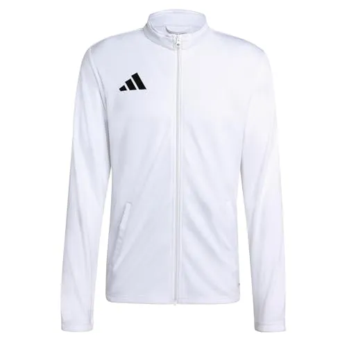 adidas Men's Entrada26 Trainingsjacke - Schmale Passform und durchgehender Reißverschluss für optimalen Tragekomfort. Hergestellt aus 100 % recyceltem Polyester, ideal für sportliche Aktivitäten und den täglichen Einsatz.