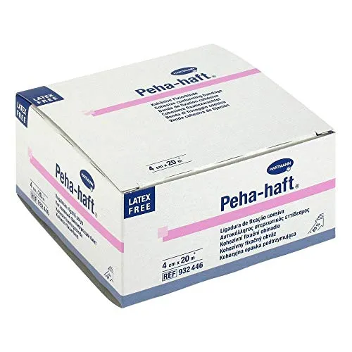 Hartmann Peha Haft Fixierband, Latexfrei, 20 m x 4 cm