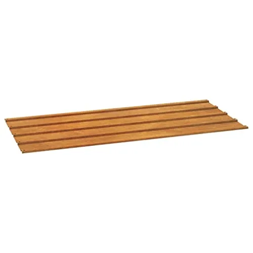 vidaXL Dachplatten 36 STK. aus Cortenstahl - Wellplatten aus wetterfestem Cortenstahl, korrosionsbeständig und wartungsfrei – ideal für Schuppen, Ställe und Garagen