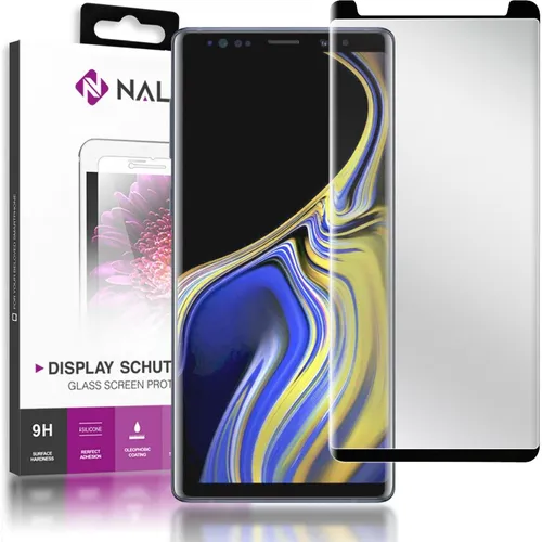 NALIA Sicht-Schutzglas kompatibel mit Samsung Galaxy Note 9, Anti Spy Blick-Schutz Glas Privacy Filter Full-Cover 9H Displayschutz-Folie, Phone Screen Protector Volle Bildschirm Display-Abdeckung