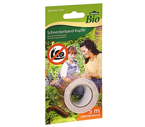 Dehner Bio Schneckenband selbstklebend, Länge 5 m, Kupfer