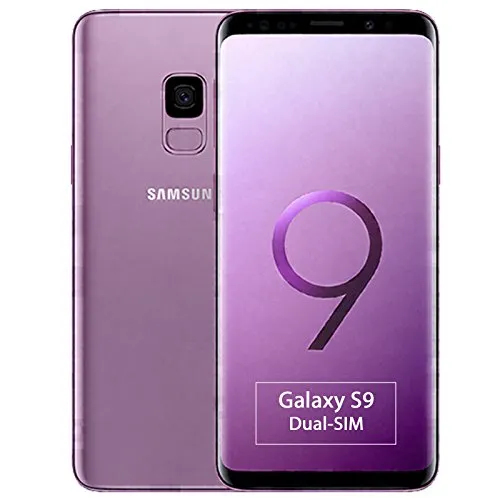 Samsung Galaxy S9 Smartphone - 5,8 Zoll, 64GB Dual SIM, beeindruckende Super Slow Motion und Low Light-Funktion für atemberaubende Fotos und Videos