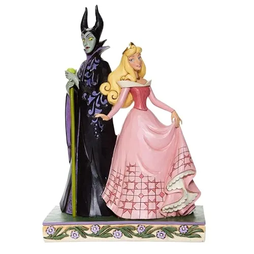 Disney Traditions Aurora And Maleficent Figurine
