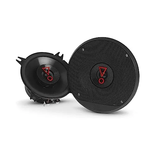 JBL Stage3 427 2-Wege Auto Lautsprecher Set - Car-HiFi-Lautsprecher mit 150 Watt Leistung, UV-beständig und ideal für kristallklaren Sound in jedem Auto-HiFi-System.