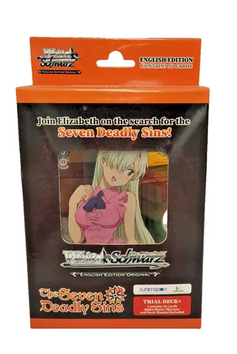 Weiss Schwarz Seven Deadly Sins Testing The Ground  - TCG -Englisch -  Neu OVP #