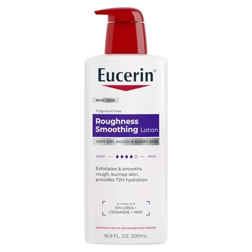 Eucerin Lotion zur Linderung von rauer Haut, 500 ml - Tagespflege mit Duftstoff-freier Formel, ideal für empfindliche Haut und sorgt für intensive Feuchtigkeit.