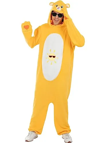 Funidelia Sonnenscheinbärchi Kostüm für Erwachsene - Kostüm-Outfits für Erwachsene mit einzigartigem Sonnenscheinbärchi Design, perfekt für Karneval, Halloween und Kostümpartys. Bequemes Overall mit Kapuze und Fäustlingen aus 100% Polyester.