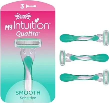  My Intuition Quattro Einweg-Rasierer Smooth Sensitive 3 St.