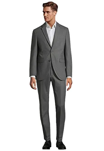 Steffen Klein Classy Gentleman Herren Anzug Slim Fit elastisch - Eleganter Zweiteiler von Steffen Klein im Slim Fit für eine moderne Silhouette. Der elastische Viskose-Polyester-Mix sorgt für optimalen Tragekomfort. Ideal für geschäftliche und festliche Anlässe.